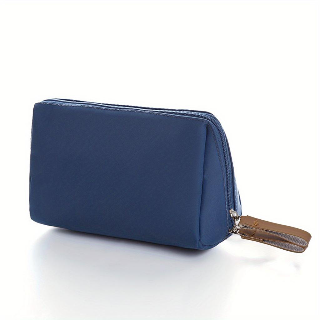 1pc Compact, Portable, Waterproof Women's Makeup Bag - Durable Polyester Structure, Odorless Mini Makeup Bag