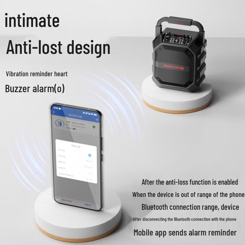 Newsmy V97W Smart Portable Speaker CN plug (adapter included)