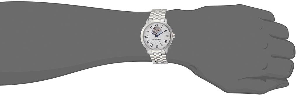 Raymond Weil Watch Officially Silver Men's 2227-ST-00659, Imported,