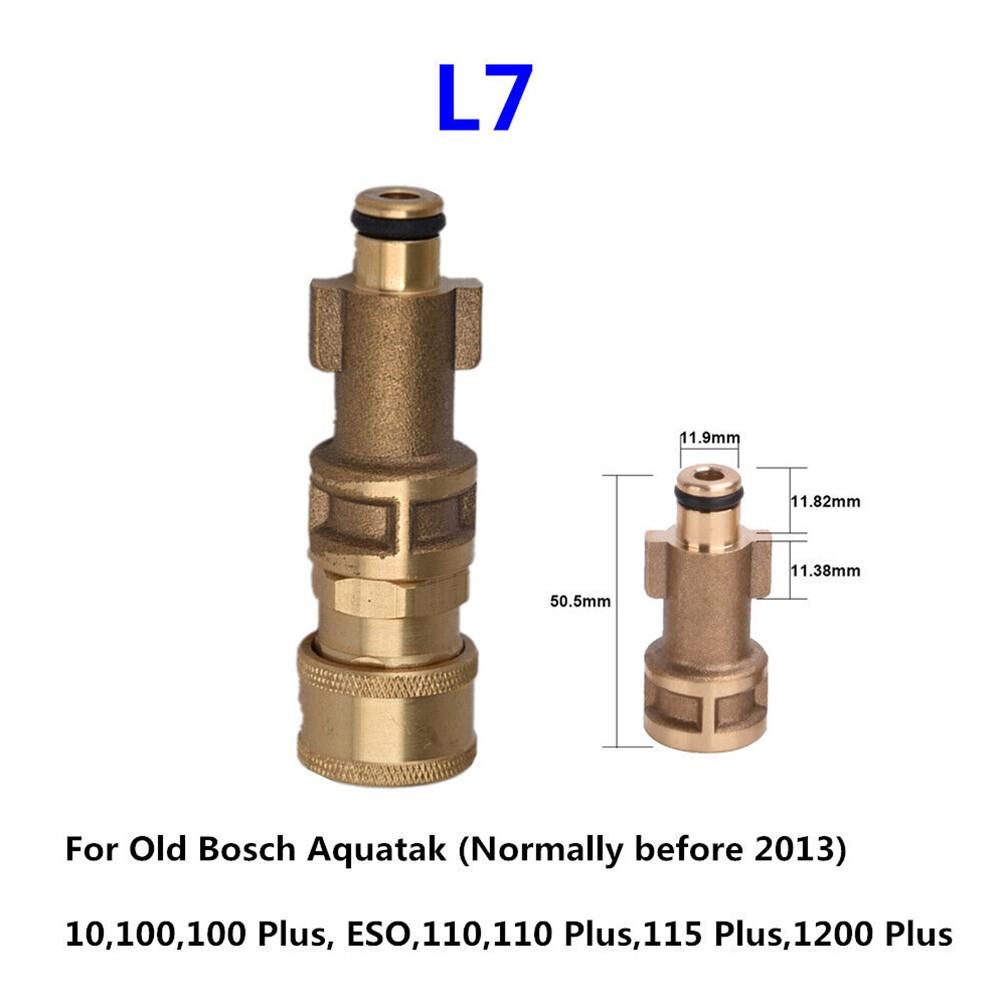 

Покращіть свою мийку високого тиску за допомогою швидкознімного адаптера для насадок для Lavor/Parkside L7