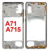 A71 Middle Frame For Samsung Galaxy A71 2020 A715 A715F Housing Middle Frame+Battery Cover Rear  Housing Back Case +SIM Card