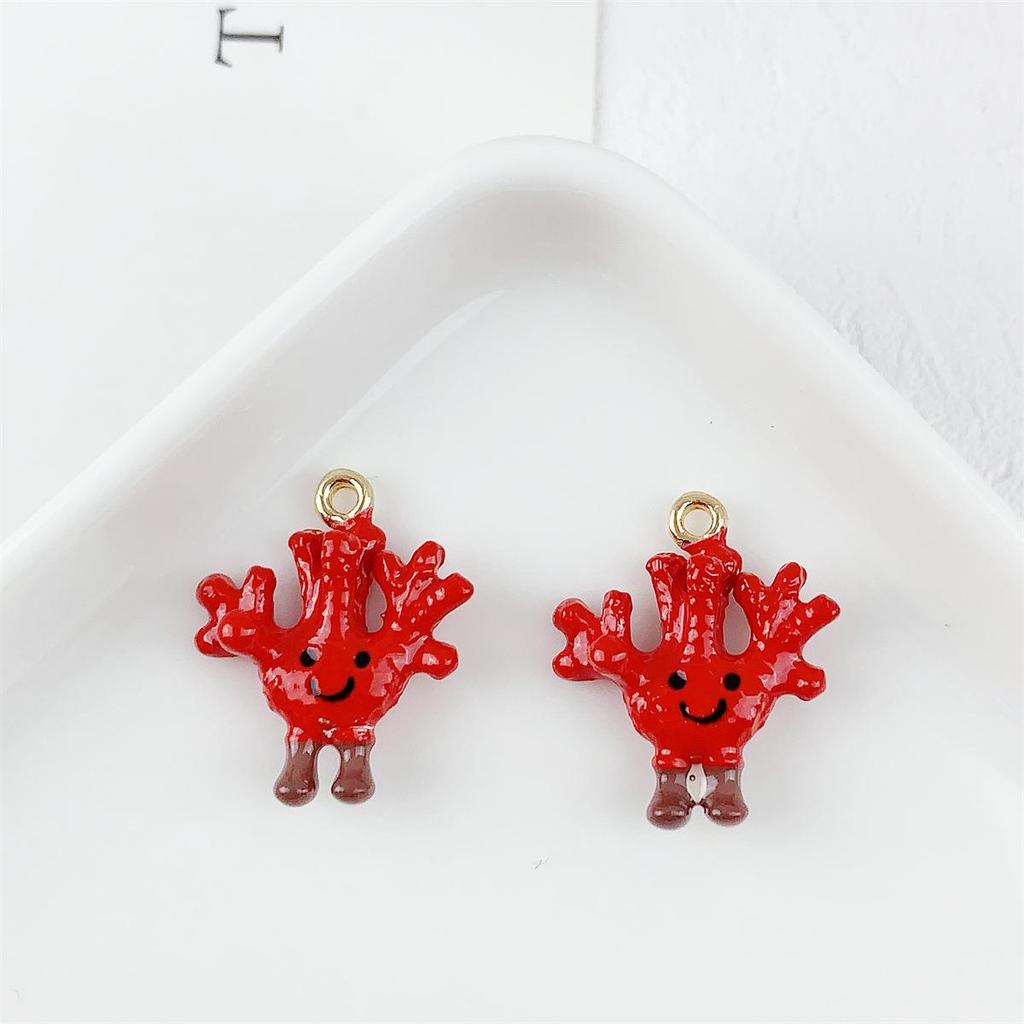 Colorful Cartoon Elf Alloy Pendant for DIY Jewelry
