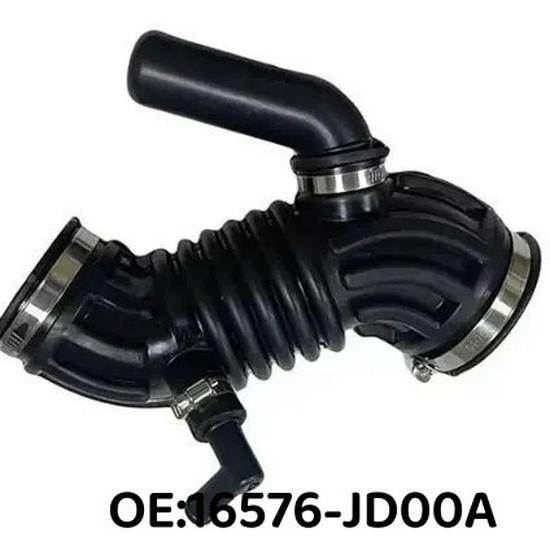 Air Intake Hose for 08-15 Qashqai 1.6L - Filter Housing to Throttle Connection Pipe