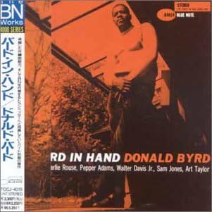 CD DONALD BYRD - Byrd In Hand TOCJ4019PROMO BLUE NOTE 1993 Japan ObiJazz Used
