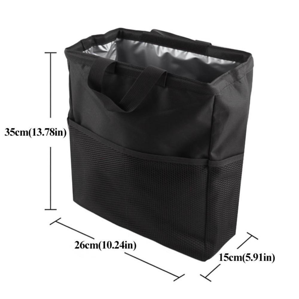 Waterproof Hanging Litter Bag Leak Proof Garbage Storage Car Accessories Car Waste Bins  Rear Seat