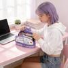 Girl Heart Handheld Pencil Case Large Capacity Portable Stationery Bag For School And Office Use