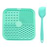 Pet Licking Plate Slow Food Bowl Dog Licking Plate Slow Food Pad Pet Silicone Plate Pet Bowl Smell Licking Pad Licking Plate