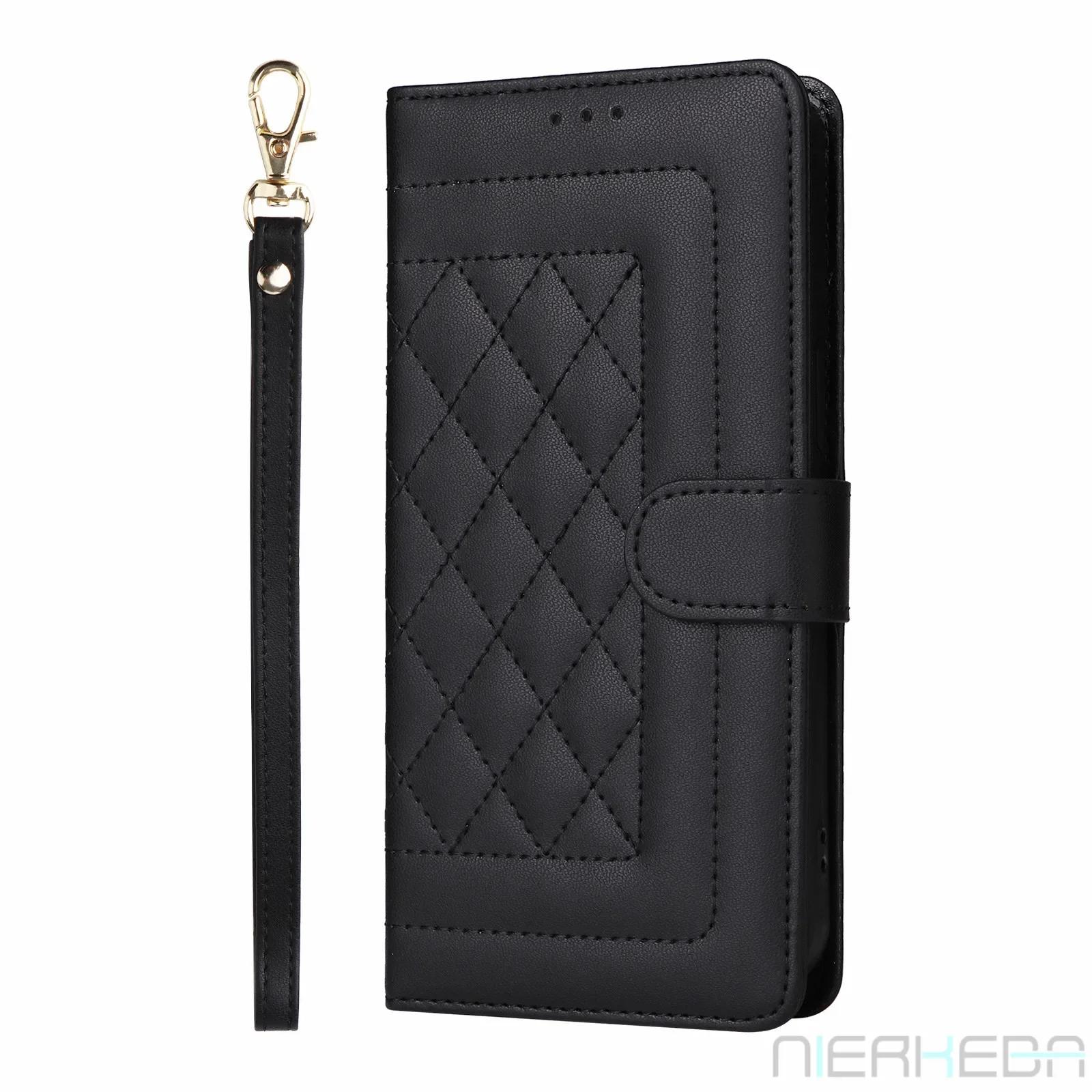 

Leather Flip Case For OPPO A52 A72 A92 A15S A54 4G A53 A93 A94 A9 A5 A57 A58 A78 5G Card Wallet Phone Cover Etui for OPPO A93 4G чорний