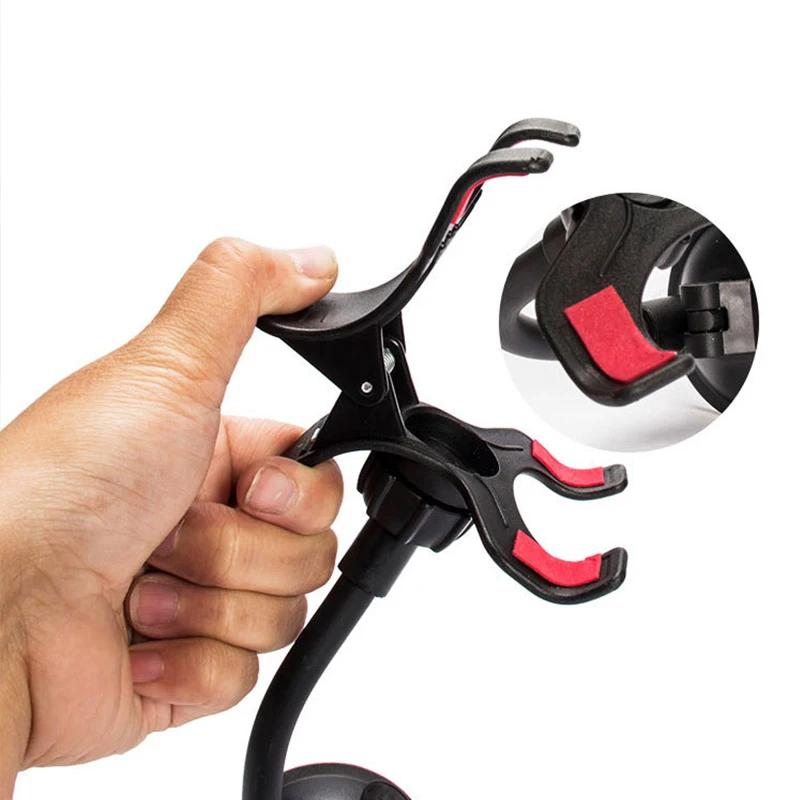 Universal Car Phone Holder 360° Rotating Flexible Windshield Dashboard Mount Cellphone Stand GPS Phone Bracket Auto Accessories