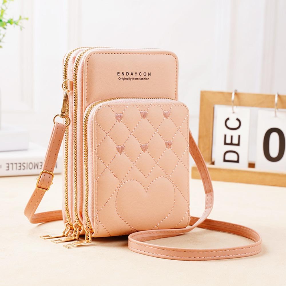Multi-Functional Small Shoulder Bag Three-layer Casual Messenger Bag  Shopping