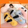 Dog Cartoon Cloud Plush Pillow Cushion With Removable Cover For Bedroom Decor