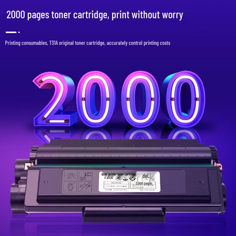 Deli Original T31A Black Toner Cartridge