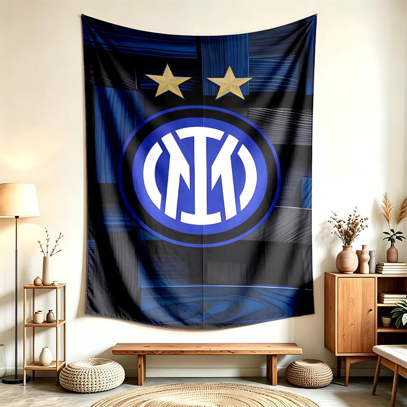FC Internazionale Milano (5) Wandteppich Geeignet Für Die Dekoration Von Häusern Wohnheimen Und Schlafzimmern Weich Anzufassen Und Ein Perfektes Geschenk Für Freunde Und Familie