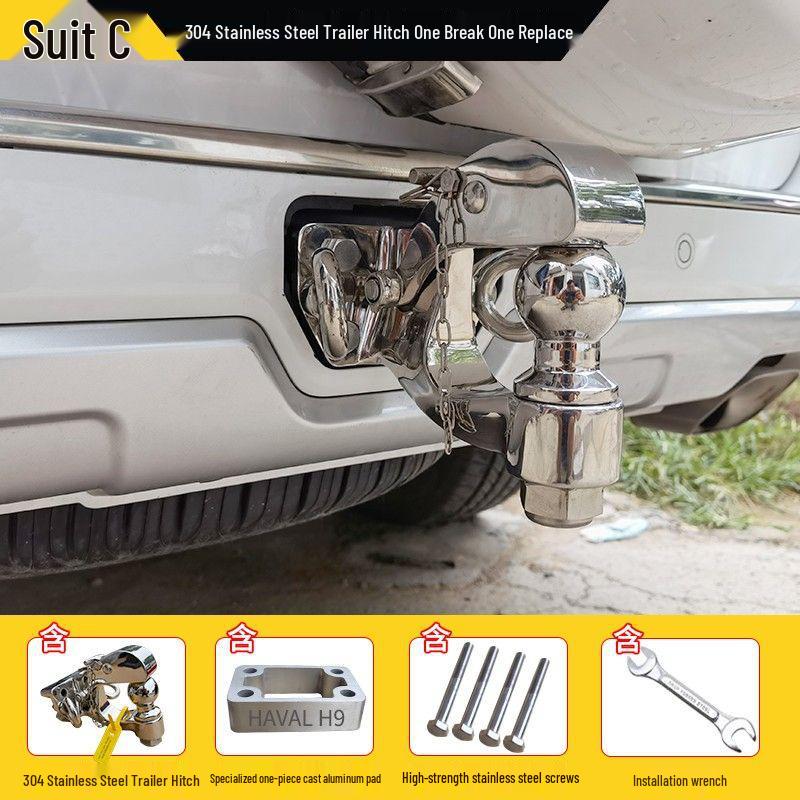 Compatible with 2015-2023 Haval H9 Enhanced Tow Hook and Bar Upgrade