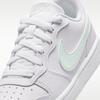 Nike Court Borough Low Top Kids' Skateboarding Shoes White Green