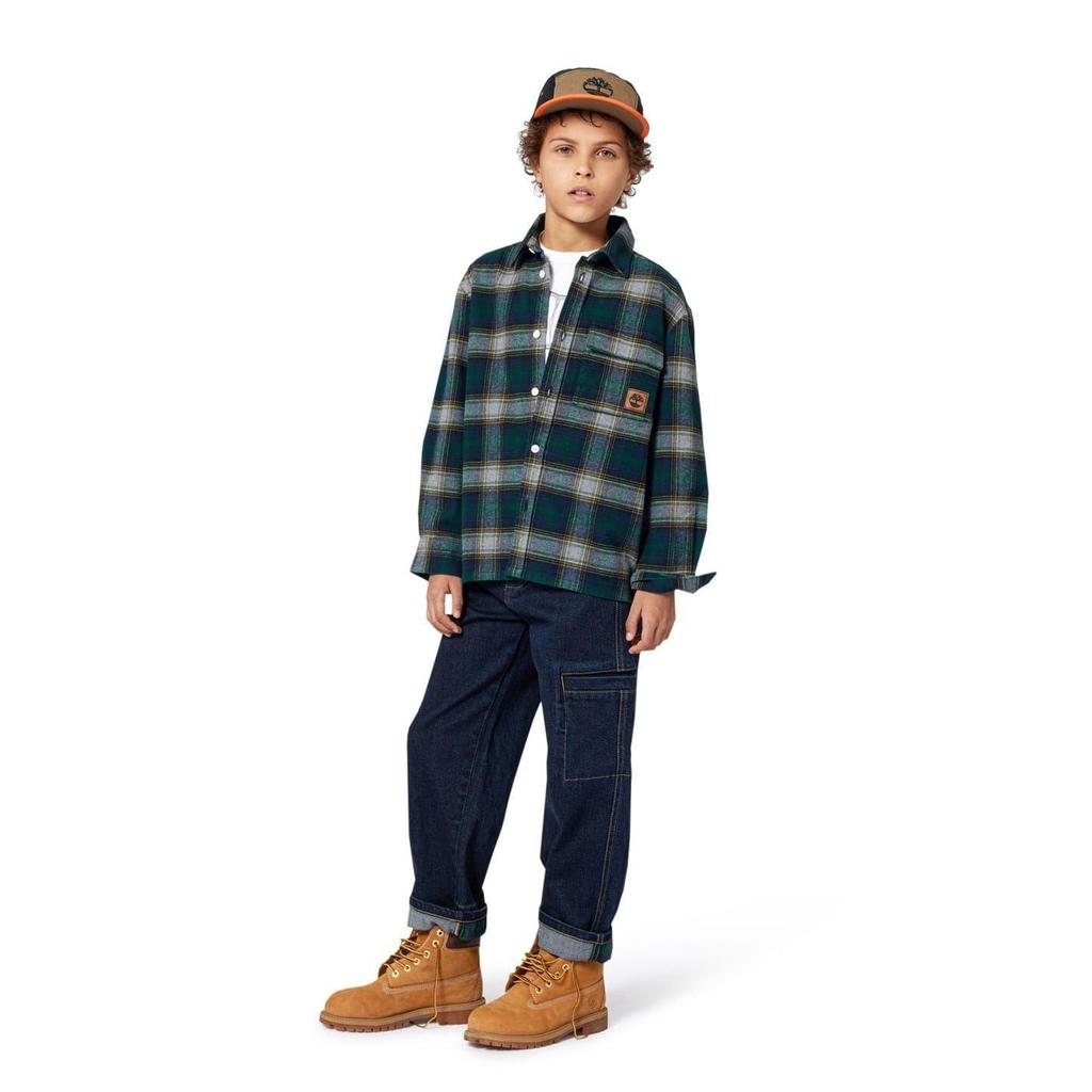 Timberland Boys Carpenter Relaxed Fit Cargo Jeans