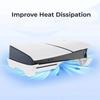 Disc Edition Compatible Horizontal Stand Console Accessories for PS5 Pro Slim Gaming Accessories
