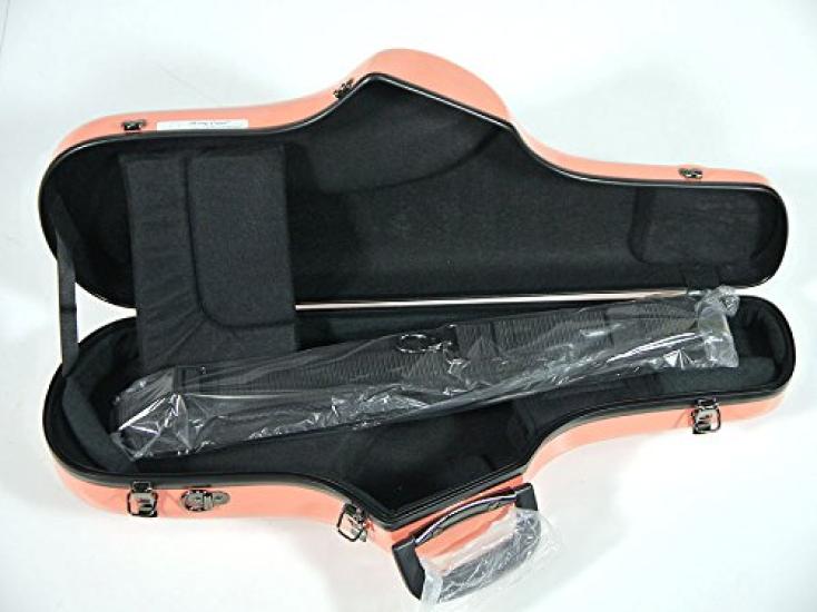 C.C. Shiny Case II Alto Saxophone Case CC2-AS-SPK Salmon Pink