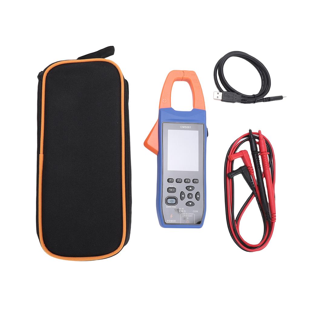 3 in 1 Digital Oscilloscope Clamp Meter 600A AC DC Support Real time Waveform Analysis Resistance Capacitors Diodes