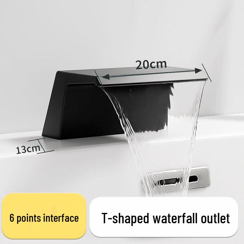 TLXT Bathtub Deck-Mounted Filler/Drainer Faucet