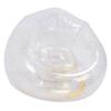 Inflatable Chair Comfortable Relaxing Transparent Ergonomic Space Saving PVC Blow Up Couch Chair