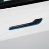 For Tesla Model 3/Y 2017-2022 carbon fiber exterior handle decoration sticker car modification