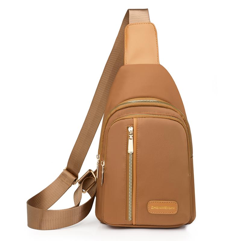 Chest Bag Women's Lightweight Sports Shoulder Bag Crossbody Bag