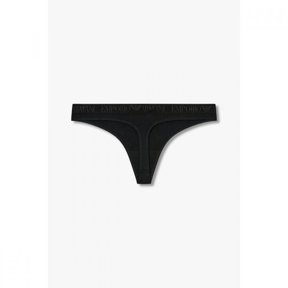Emporio Armani Women S Nylon Thong  0825110542 