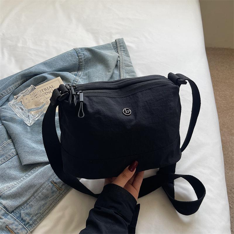 Multi-Layer Pocket Bag Trendy Multi-Functional Casual Versatile Waterproof Portable Fashion Shoulder Messenger Cloth Bag Women
