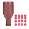 Tally Peas Billiard Kelly Pool Brown Billiard Tally Balls Billiard Shake Bottle  Entertainment