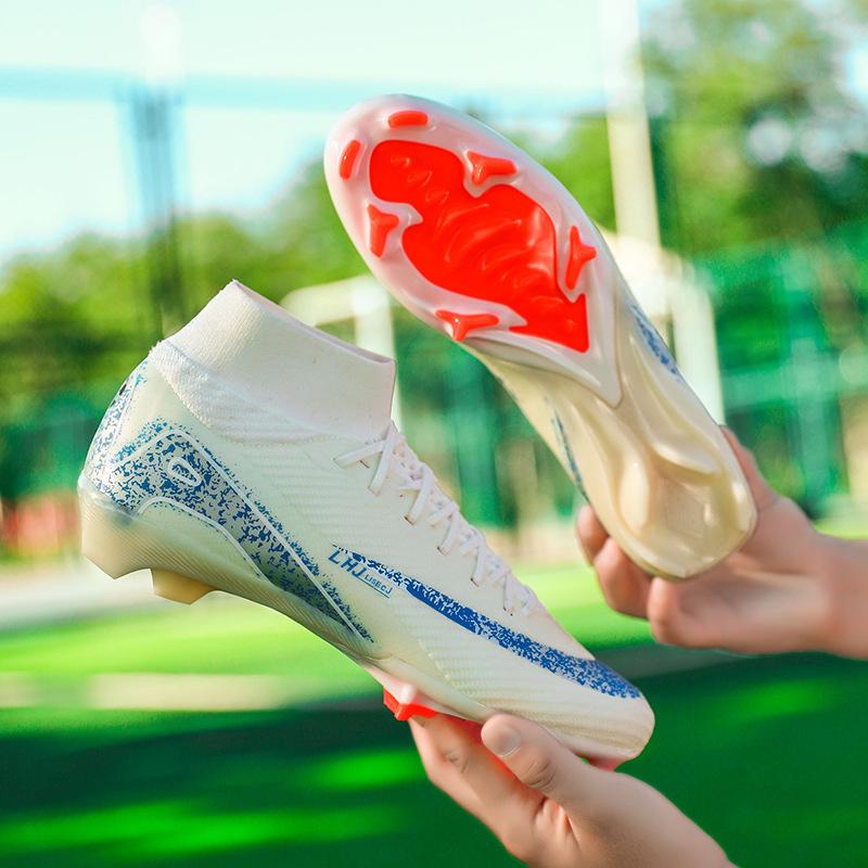 World Cup Football Shoes Men's High-top Teenage Students Women's TF Broken Nails AG Long Nails Competition Training Shoes