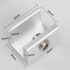 Sliding Baby Safety Anti-Theft Window Lock Aluminum Zinc Zinc Alloy Child Protection Cabinet Lock