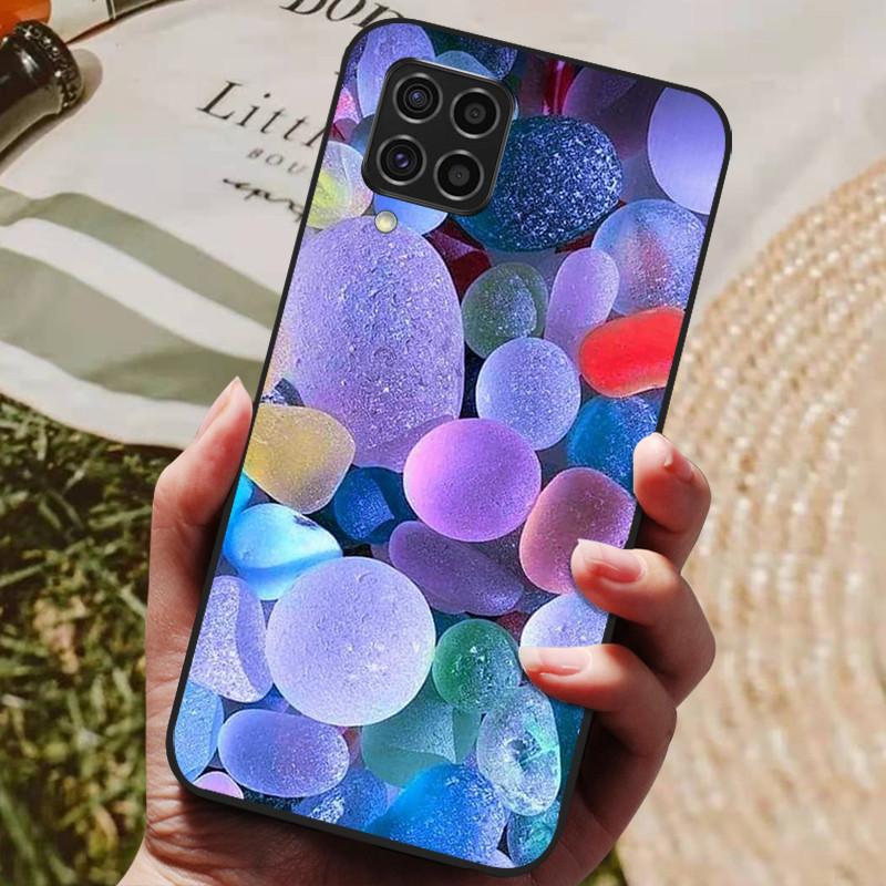 Etui do Samsunga F12 Wstrząsoodporne Silikonowe Etui do Samsunga Galaxy F12 M32 A22 4G 5G Galaxy M12 NFC Etui Coque M32 M 32 Fundas