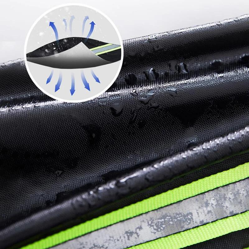 Waterproof Shoe Covers 1Pair Reusable Non-Slip Snow Rain Boot Shoe Covers with Zipper and Reflector Rain Gear for Hiking Fishing
