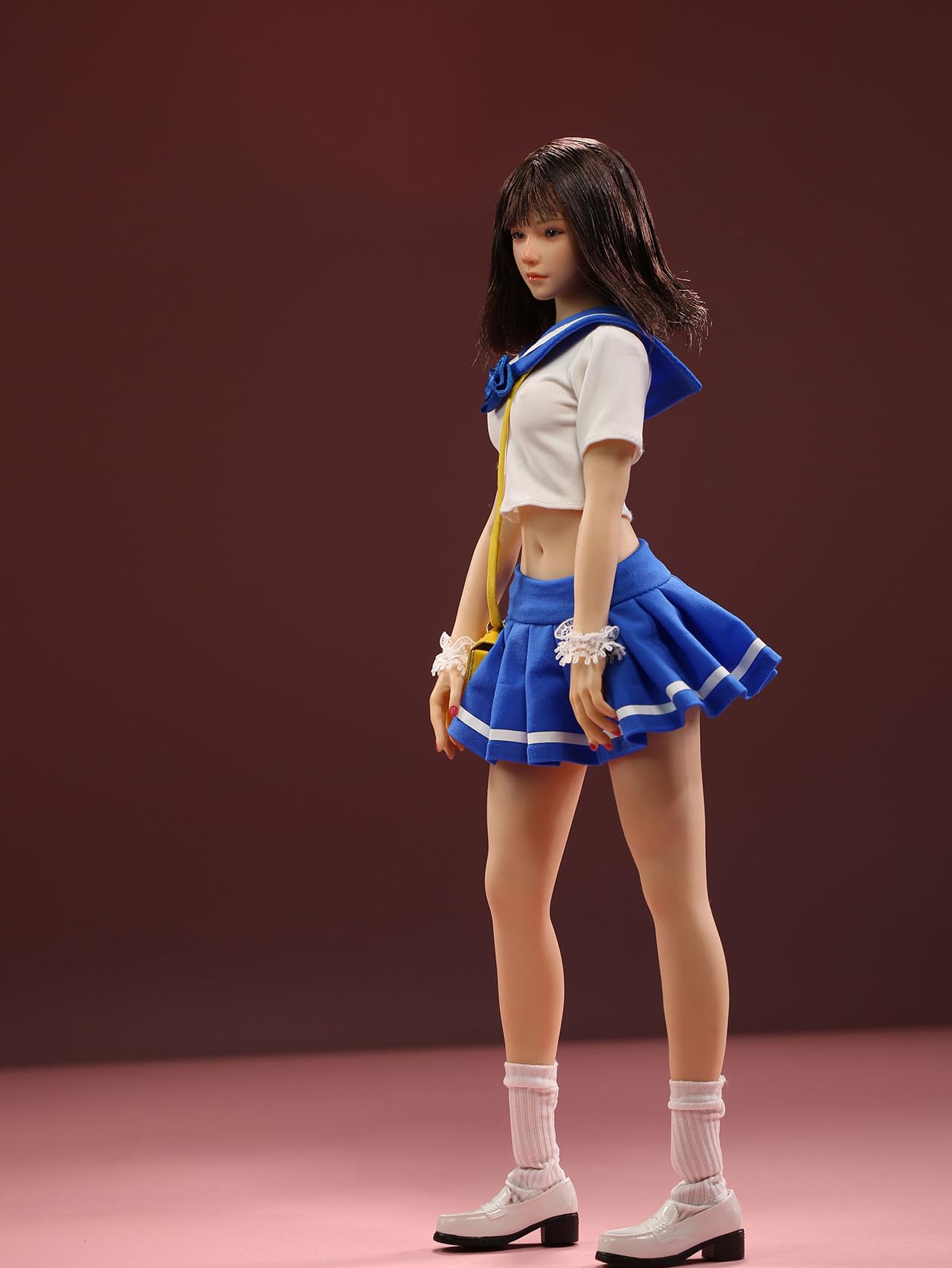 

1/6 Sexy Clothing, 1/6 Female Sexy School Uniform, JK Uniform, School Uniform, Fashion Top, Sexy Suit (Bodywork, Head, and Shoes Not Included)