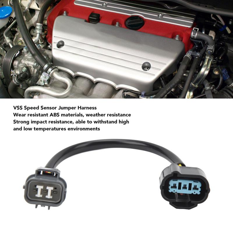 VSS Speed Sensor Connector Harness Flexible Stable Anti Aging Vehicle Speed Wiring Harness for K20 K24 Conversion