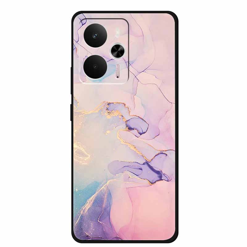 For Realme 14 Phone Case Realme14 Marble Back Cover TPU Silicone Soft Cases For OPPO Realme14 5G Capa 6.67" Coque Funda Shell