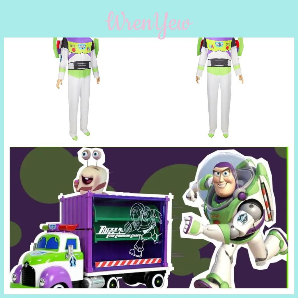 Cosplay-Kostüm von Buzz Lightyear aus Toy Story Lustiger Stil Geeignet für Spiel-Animation Rollenspiel