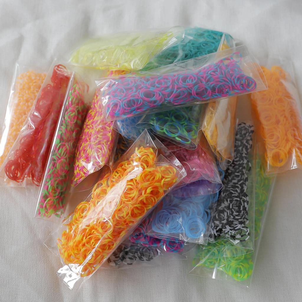 600pcs DIY Toys Rubber Bands Loom Set Kid DIY Bracelet Silicone Rubber Bands Elastic Weave Loom Bands Toy for Kids Goods