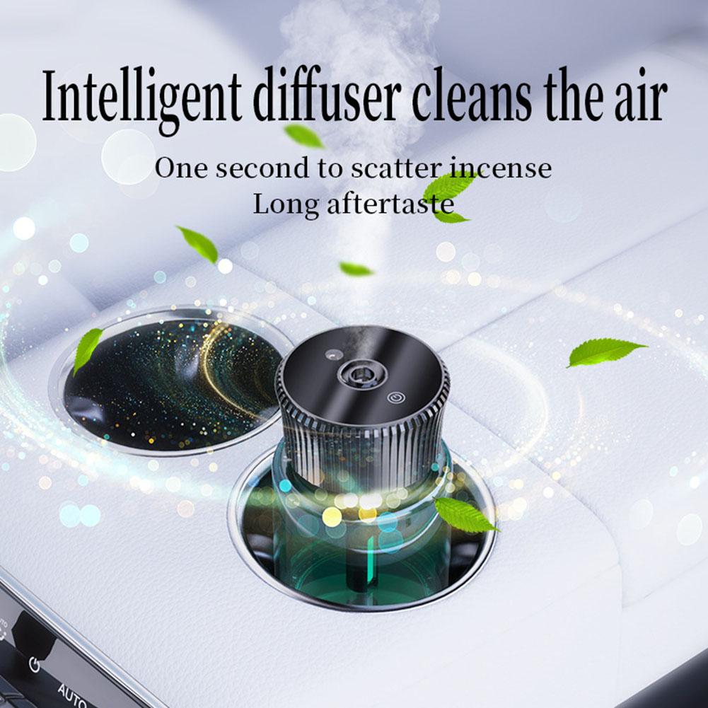 Smart Car Aromatherapy Machine Intelligent Induction Start-stop Multi-scene Fragrance Replaceable Essential Oil Capsule Fragranc