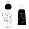 Round-shapes Lid Coffee Cup Black White Vacuum Water Bottle New Thermal Car Cup  Gifts