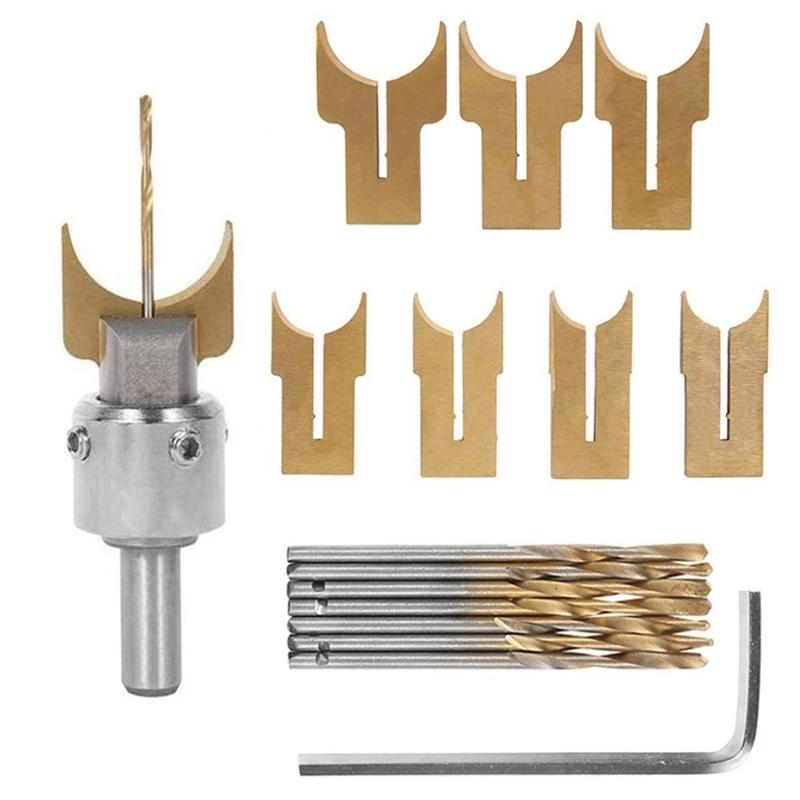 Premium Beads Drill Bit Wooden Bead Maker Carbide Ball Blade Woodworking Milling Cutter Molding Tool Beads Router