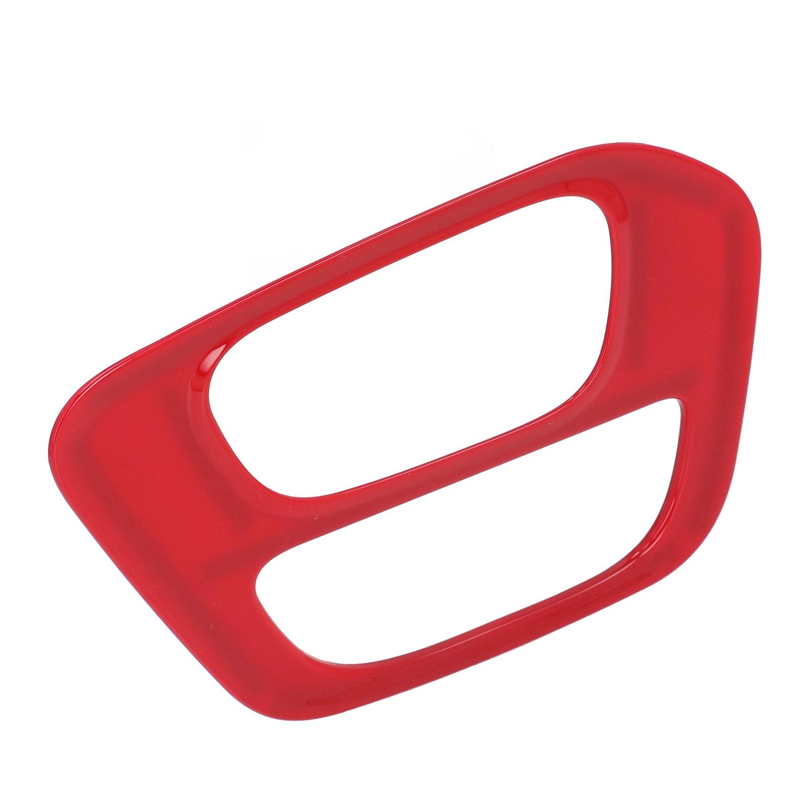 

Накладка на рамку панели переключения передач, защита от УФ-излучения, износостойкая, замена для Dodge Challenger 2015–2021, красная красный