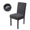 Universal Stretch Chair Cover With Back For Wedding Dining Room Home Furniture Seat Protector