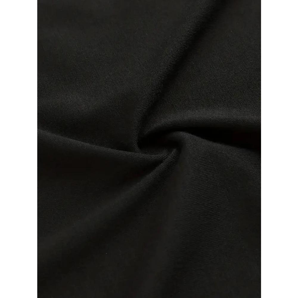 Men's Cotton Knit Graphic T-Shirt - Regular Fit Crew Neck, Short Sleeves, Medium Stretch, Geometric Camping Print