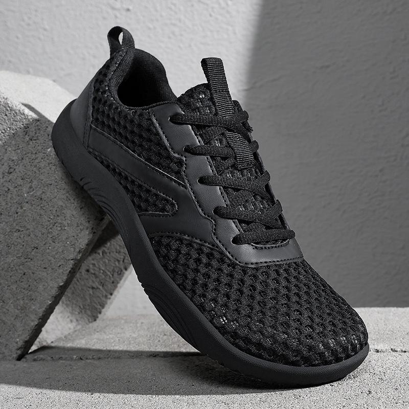 Men s 2026 Spring Casual Lightweight German Training Shoes - Versatile Soft Sole for Travel 44 чёрный