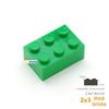 Non-Toxic 10Pcs Building Blocks Diy Thick 2X4 Dots 16Color Bricks Size Compatible With 3002 Kids Toys Educational For Children
