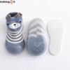 Autumn Winter Thick Warm Baby Anti Slip Floor Socks High Top Shoes Soft Sole