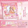 Livre Silencieux Magnétique Armoire de Princesse Avec Autocollants DIY Pour le Jeu Créatif des Enfants
