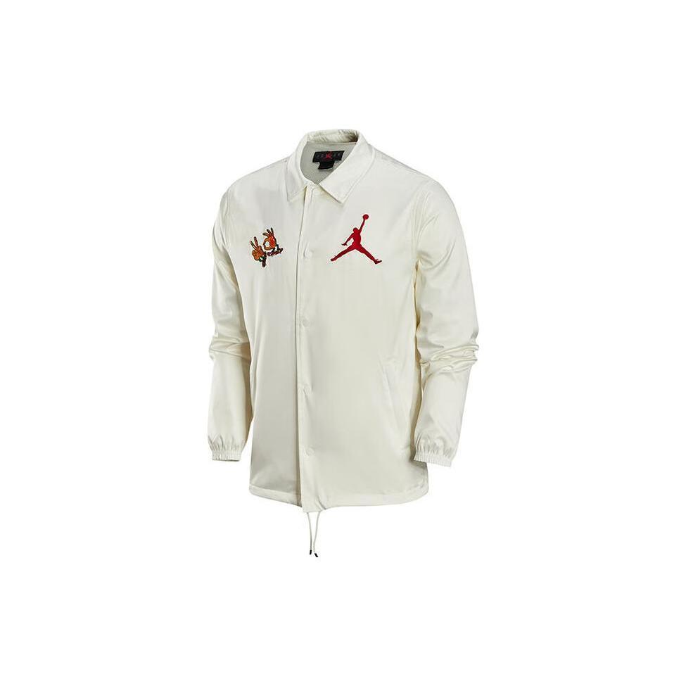 Jordan Jackets Men s White Lapel Moderate Workwear FJ7709-133 L